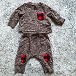 Cat & Jack Gray Baby Outfit